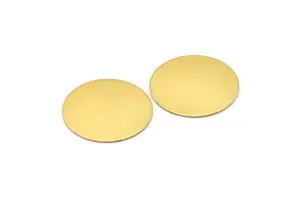 10 Raw Brass 30mm Stamping Blank A0803