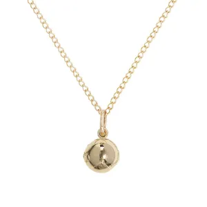 10K Gold Mini Atlas Necklace