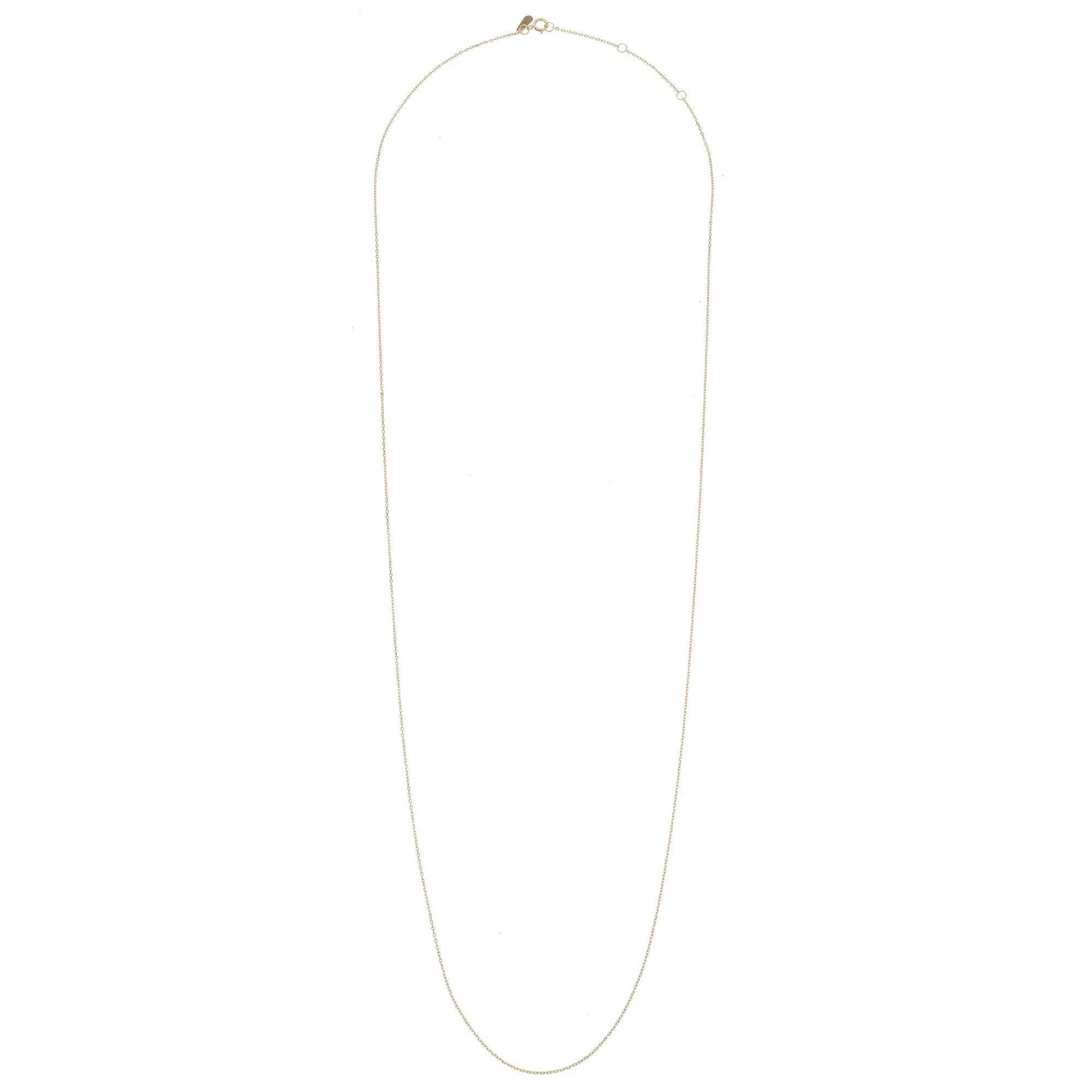 14k gold medium cable chain