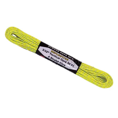 2.4mm Reflective Tactical Cord (50') by Atwood Rope MFG