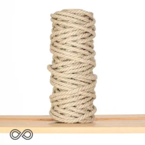 8mm Hemp Rope (1kg Roll)