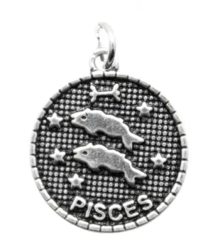 Add a Charm - Metal Charms - Zodiac - Pisces