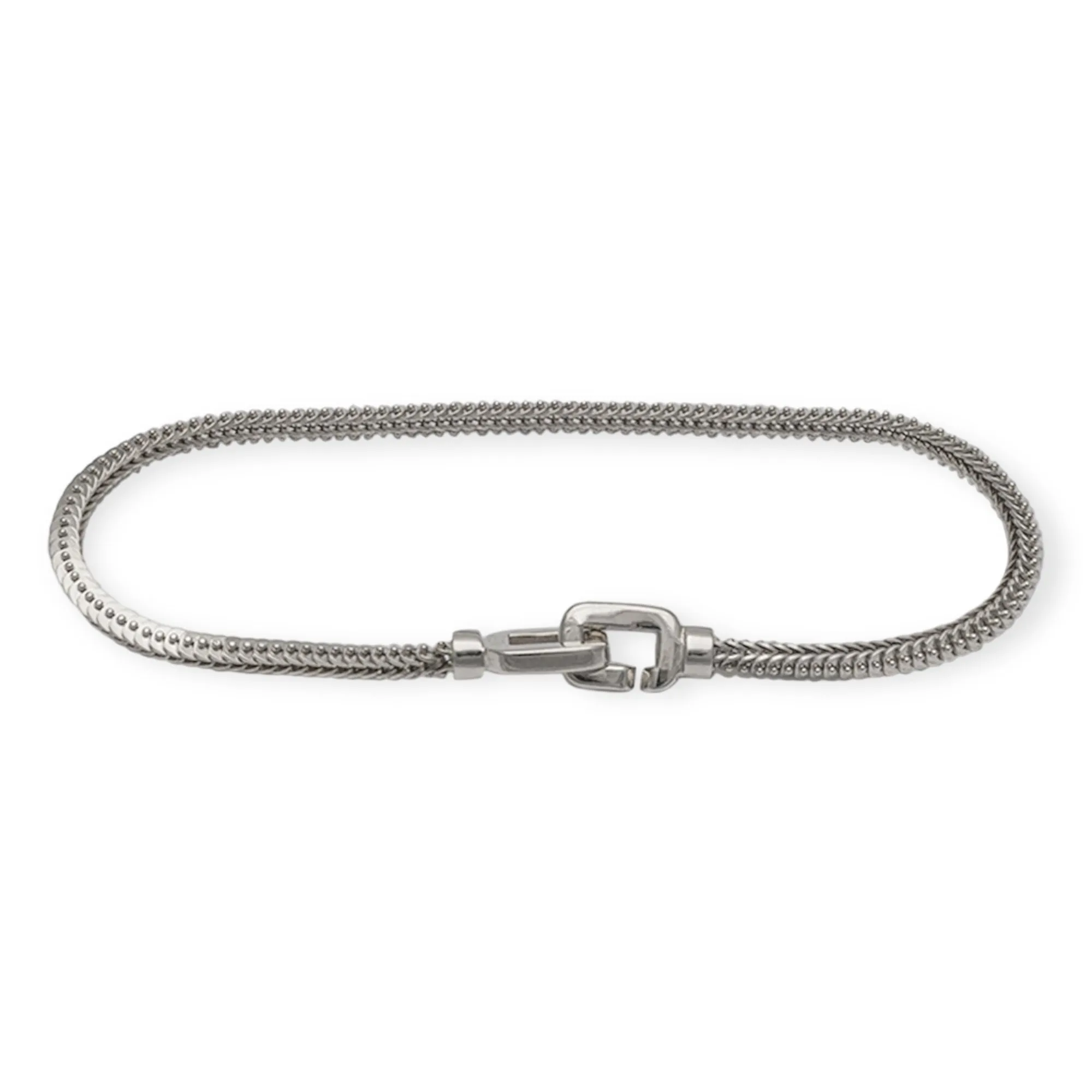 Alexandre 14K White Gold Imperial Rope Bracelet