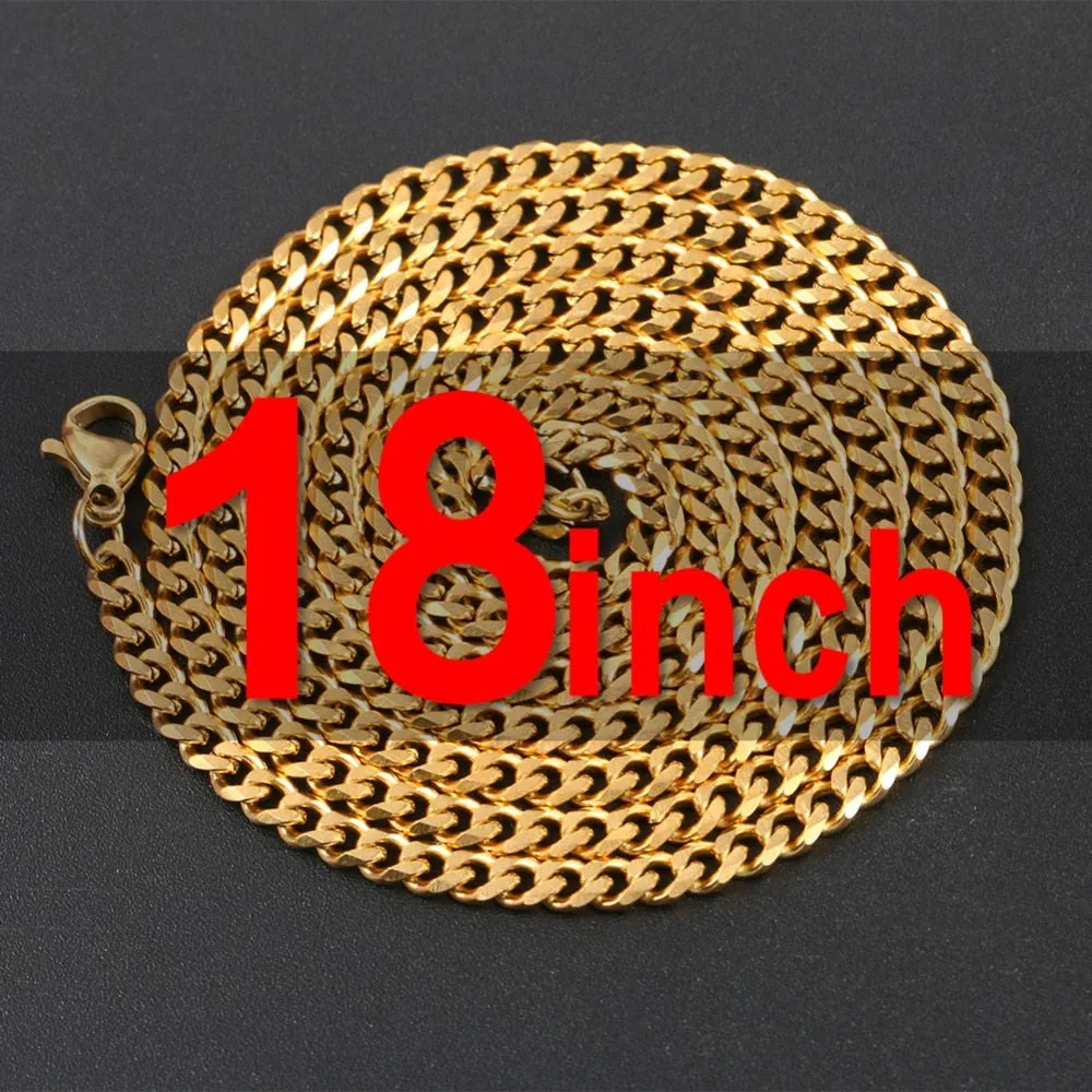 All Exclusive Bling Rope Chain, Cuban Chain, Franco Chain, Tennis Chain- Best Gift For Hip-Hop Lover