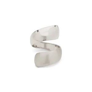 ALMA recycled ring silver-plated