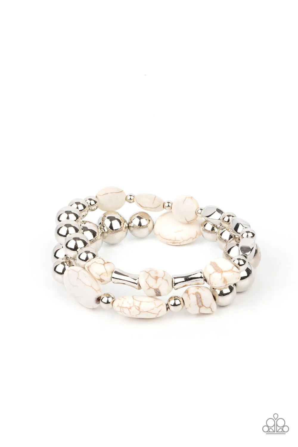 Authentically Artisan - White Bracelet