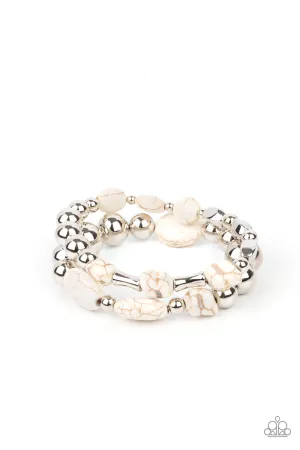 Authentically Artisan - White Bracelet