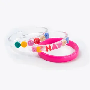 Be Happy bangles set/3