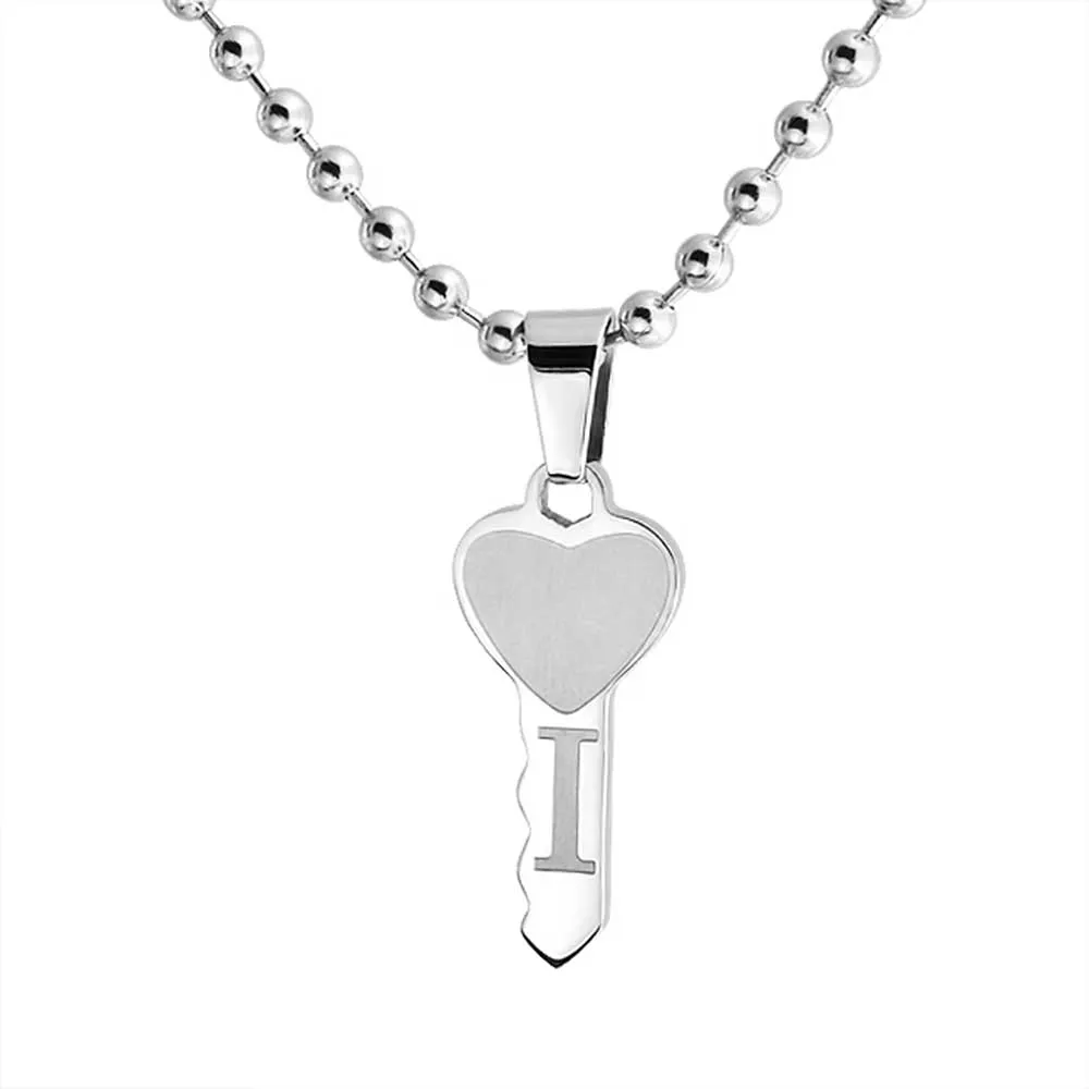 Best Friend Split Broken Heart Break Apart Stainless Steel Necklace