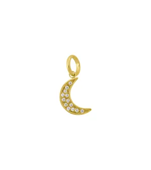 Charm Moon Sparkle Gold