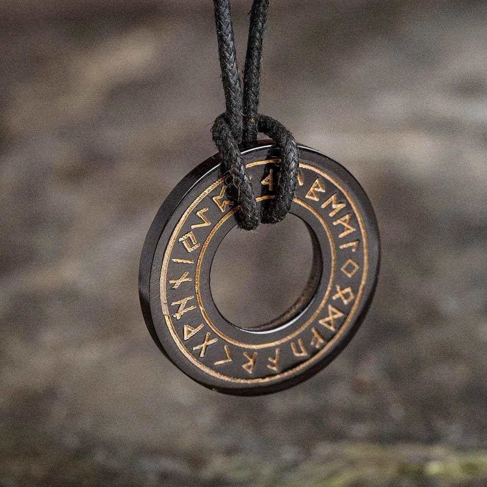 Circular Horn Rune Necklace