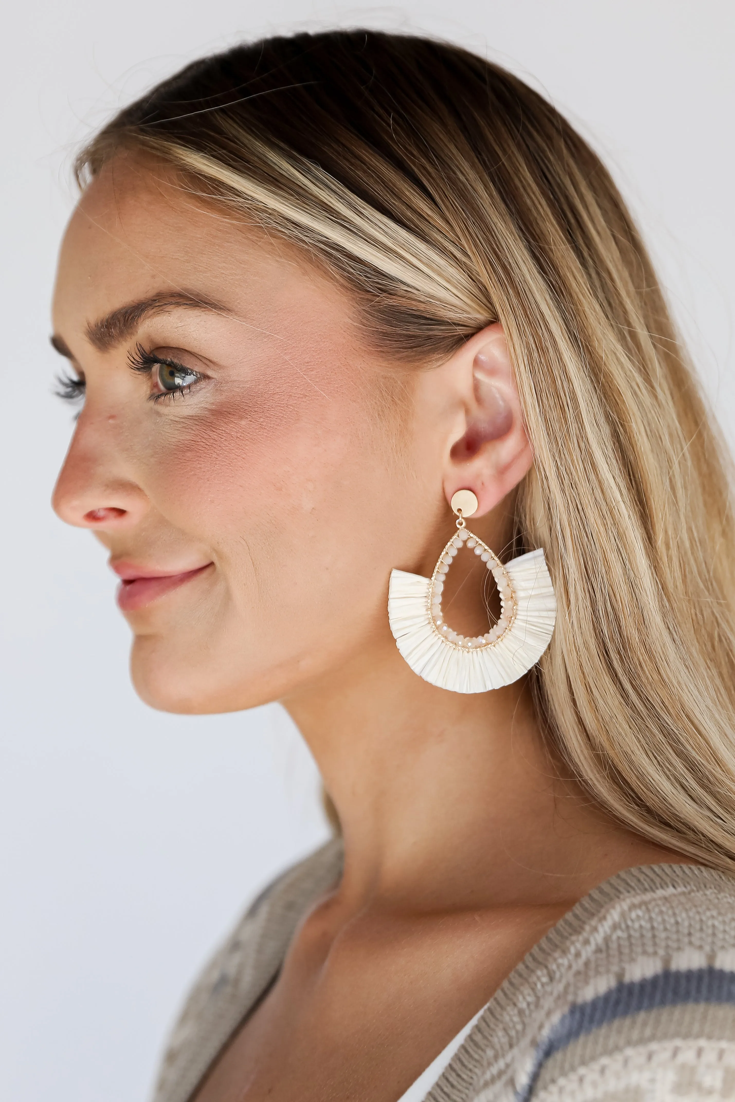 Ellie Fringe Statement Earrings