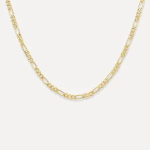 Gold Figaro Chain - 2.5mm