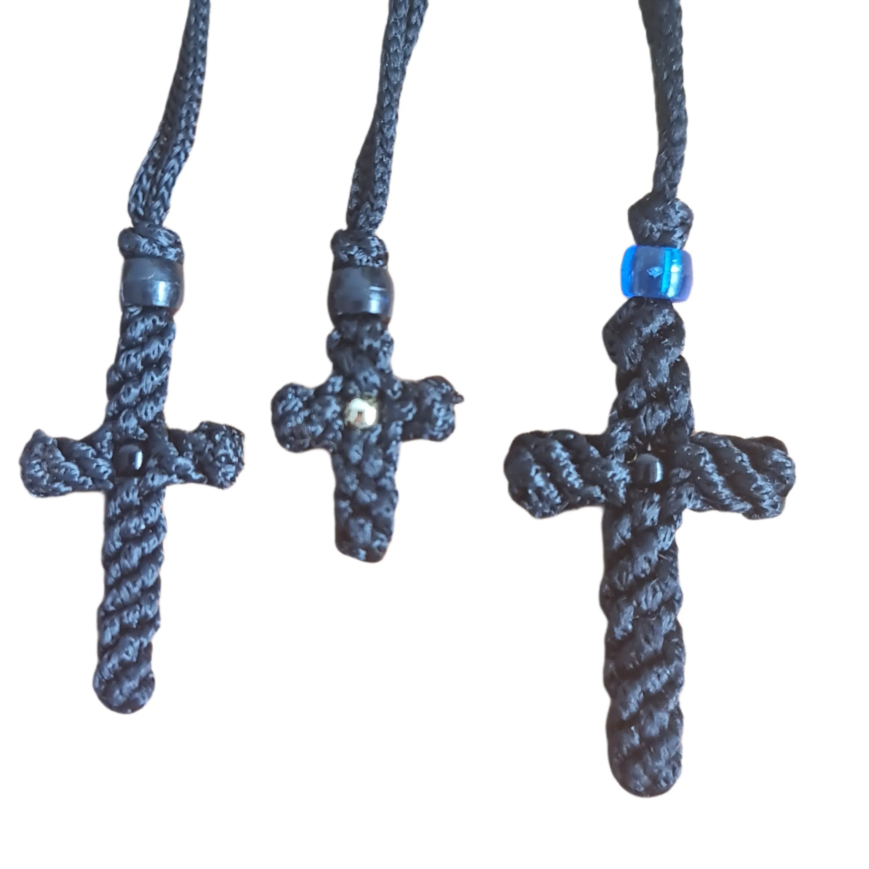 Greek Cross Komboskini Prayer Necklace