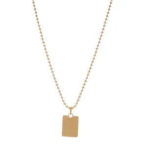 Metier Modern 14k Gold 2mm Ball Chain