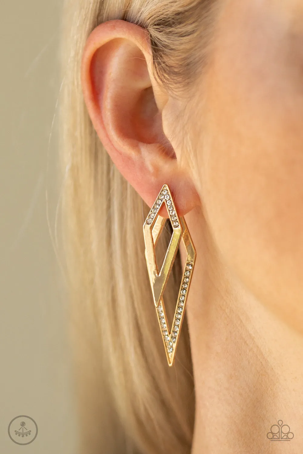 Point-BANK Gold-Earrings