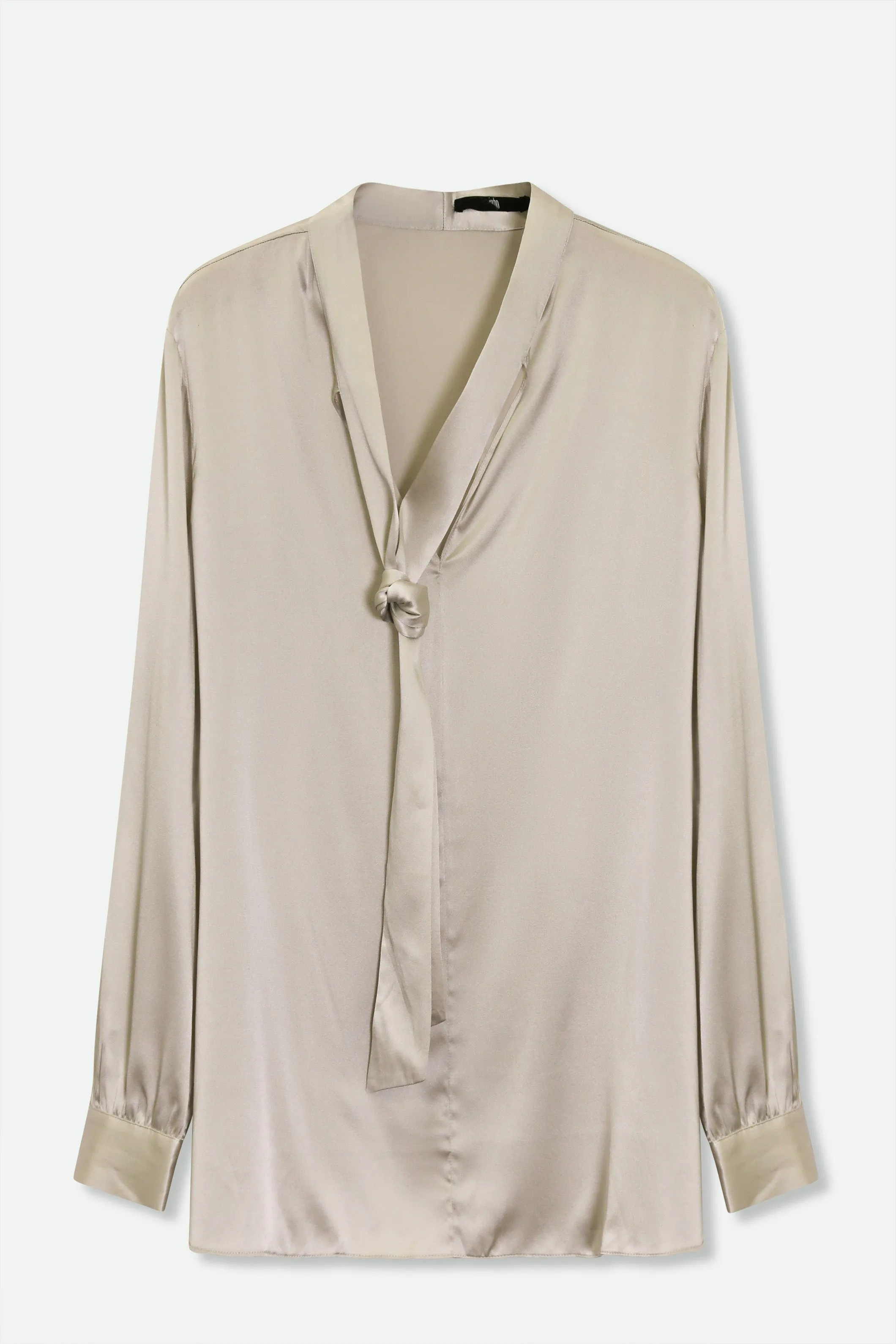 SEVERINA TIE BLOUSE IN SILK GEORGETTE