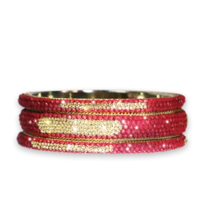 Sundar Bangles  Taj Red