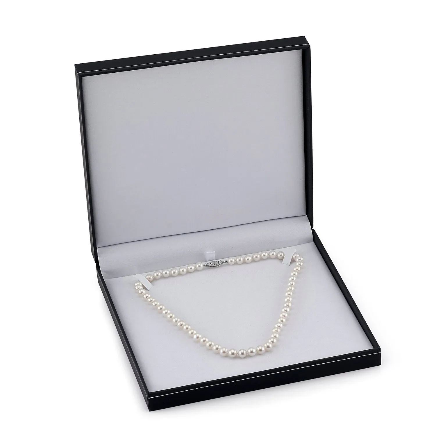 White Freshwater Pearl Adjustable lariat Y-Shape 51 Inch Rope Length Necklace - AAAA Quality