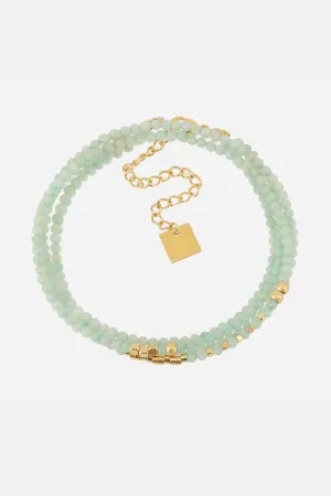 ZAG BIJOUX LINKS BRACELET AQUA